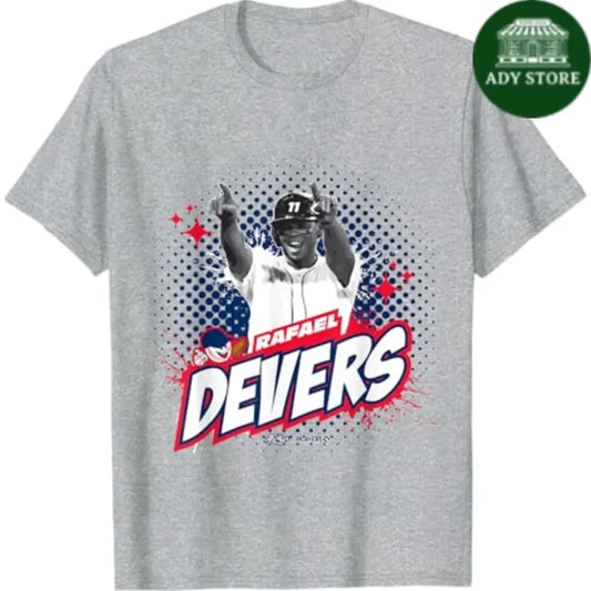 Rafael Devers Boston Baseball Sket One x MLB Players T-Shirt Ady Store