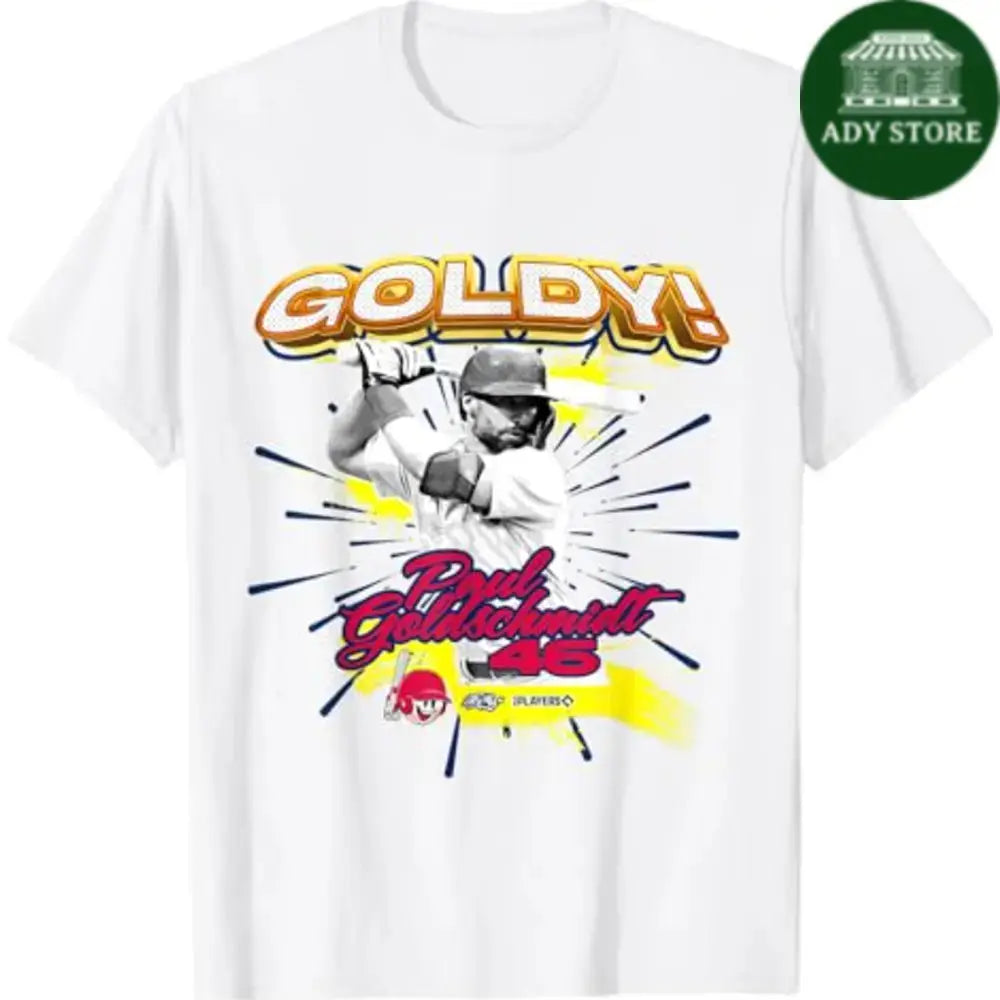 Paul Goldschmidt St. Louis Baseball Sket One x MLB Players T-Shirt Ady Store