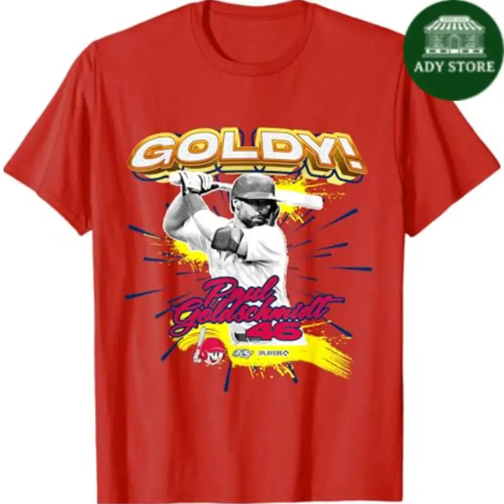 Paul Goldschmidt St. Louis Baseball Sket One x MLB Players T-Shirt Ady Store