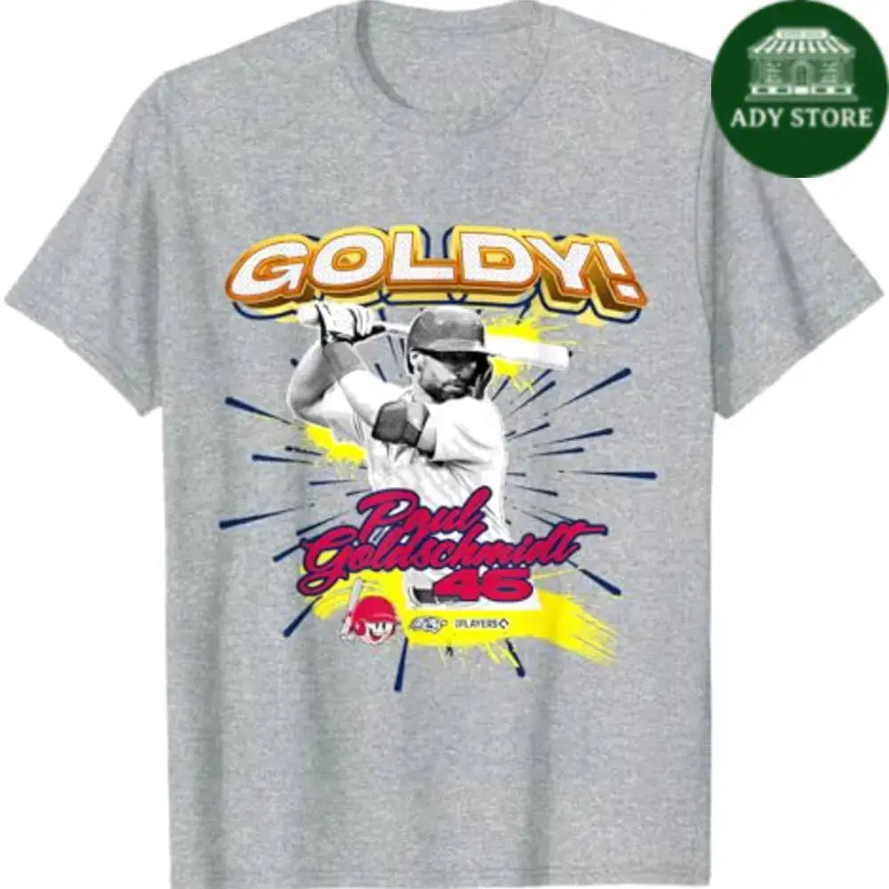 Paul Goldschmidt St. Louis Baseball Sket One x MLB Players T-Shirt Ady Store