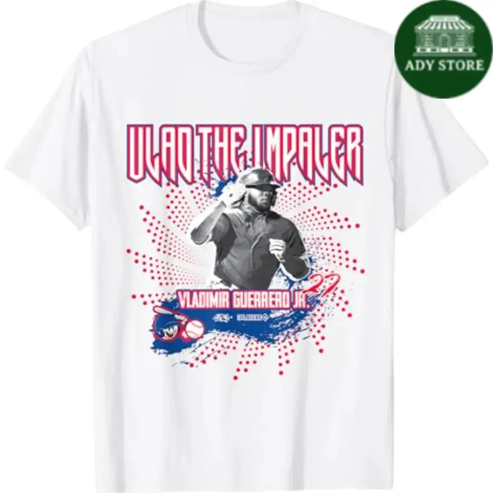 Vladimir Guerrero Jr. Toronto Baseball Sket One x MLBPlayers T-Shirt Ady Store