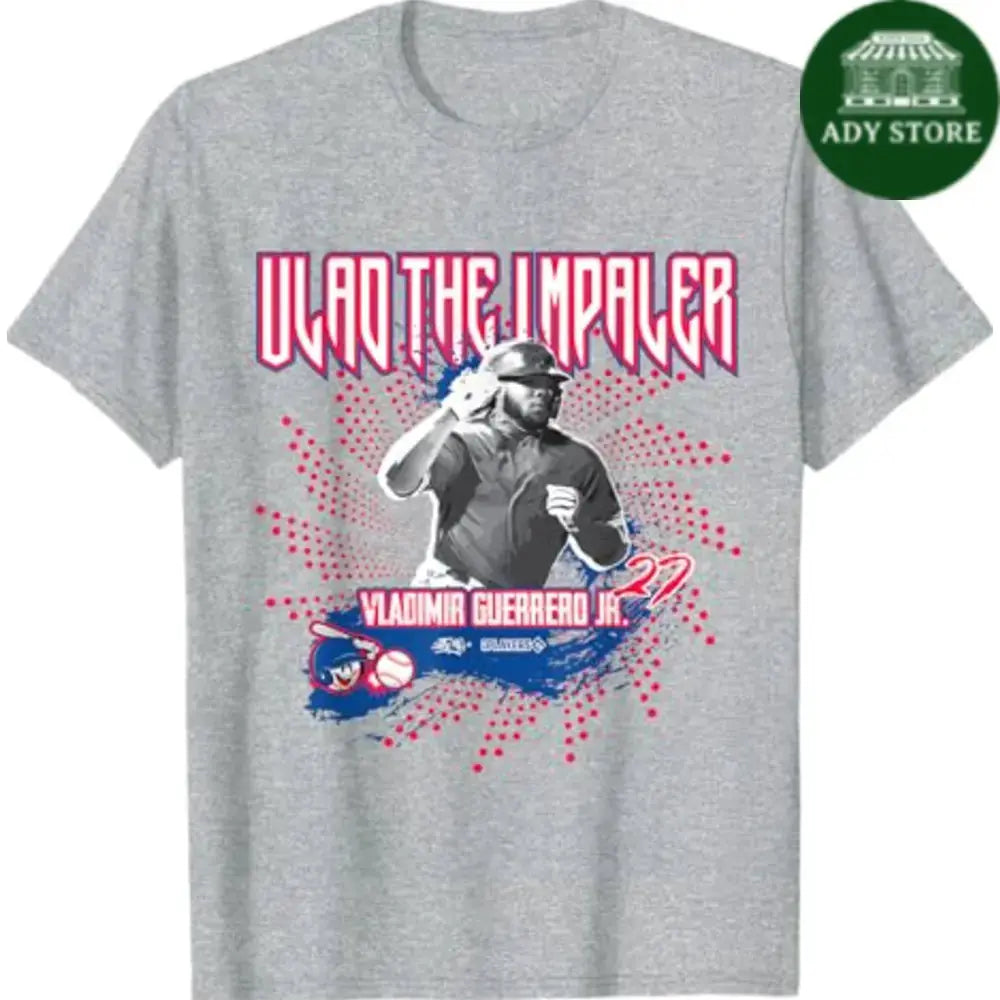 Vladimir Guerrero Jr. Toronto Baseball Sket One x MLBPlayers T-Shirt Ady Store