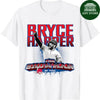 Bryce Harper Philadelphia Baseball Sket One x MLB Players T-Shirt Ady Store