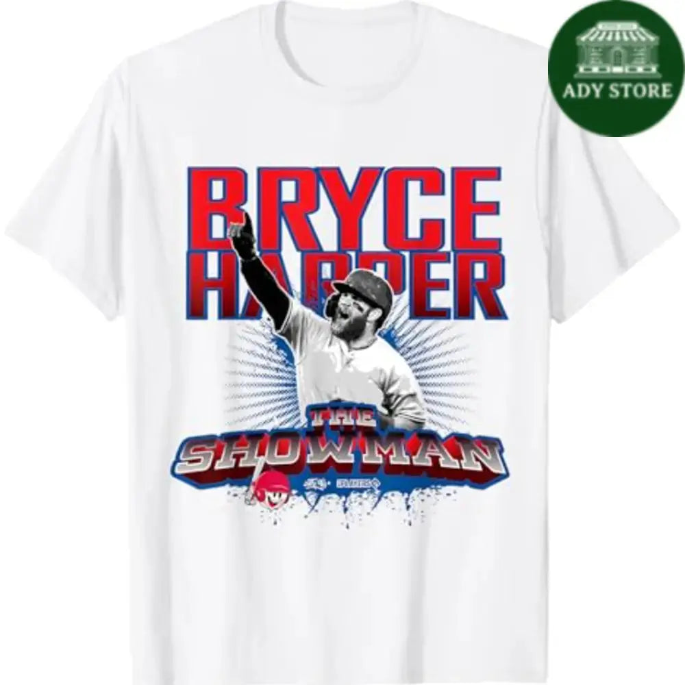 Bryce Harper Philadelphia Baseball Sket One x MLB Players T-Shirt Ady Store