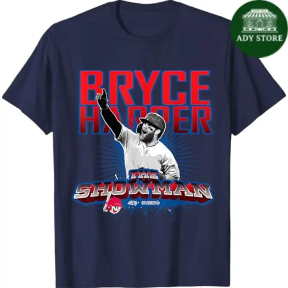 Bryce Harper Philadelphia Baseball Sket One x MLB Players T-Shirt Ady Store