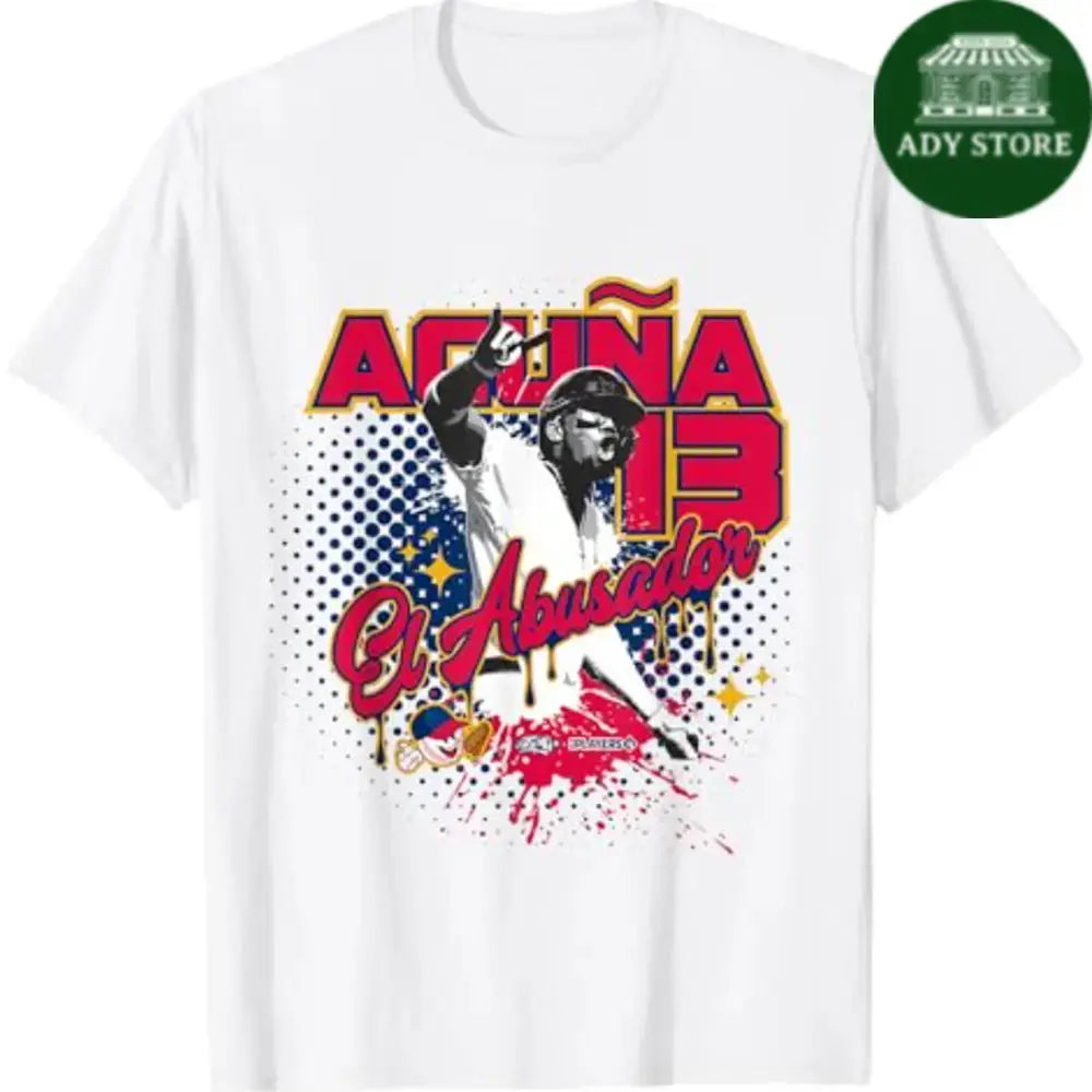 Ronald Acuna Jr. Atlanta Baseball Sket One x MLB Players T-Shirt Ady Store