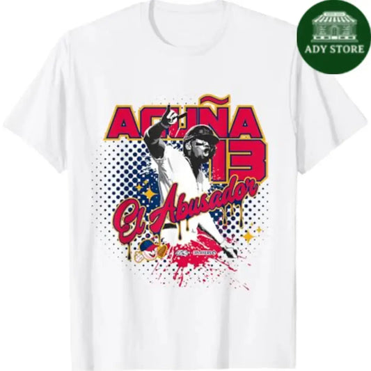 Ronald Acuna Jr. Atlanta Baseball Sket One x MLB Players T-Shirt Ady Store