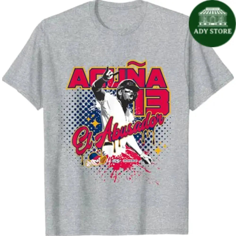 Ronald Acuna Jr. Atlanta Baseball Sket One x MLB Players T-Shirt Ady Store