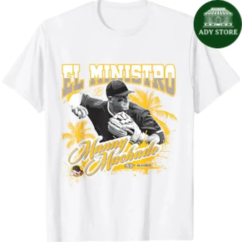 Manny Machado San Diego Baseball Sket One x MLB Players T-Shirt