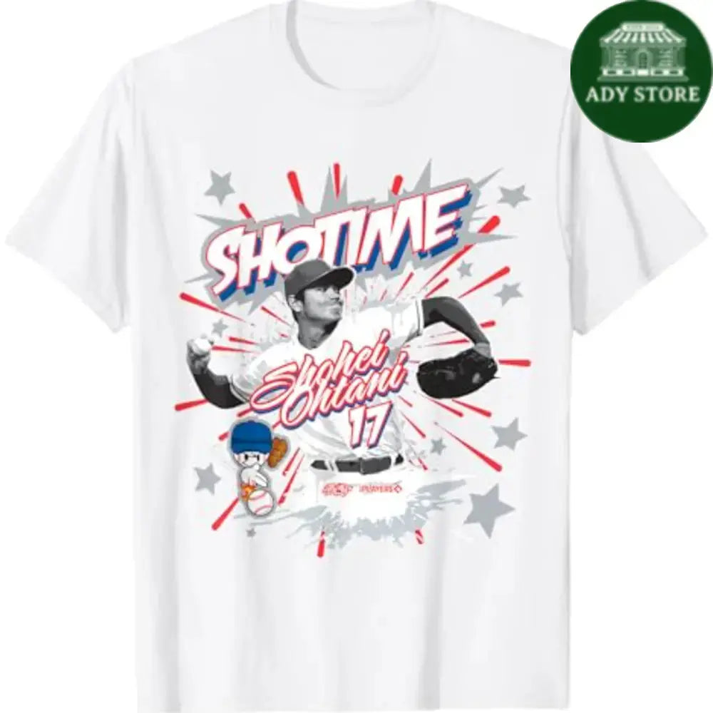 Shohei Ohtani Samurai Los Angeles Baseball Sket One x MLBPA T-Shirt Ady Store