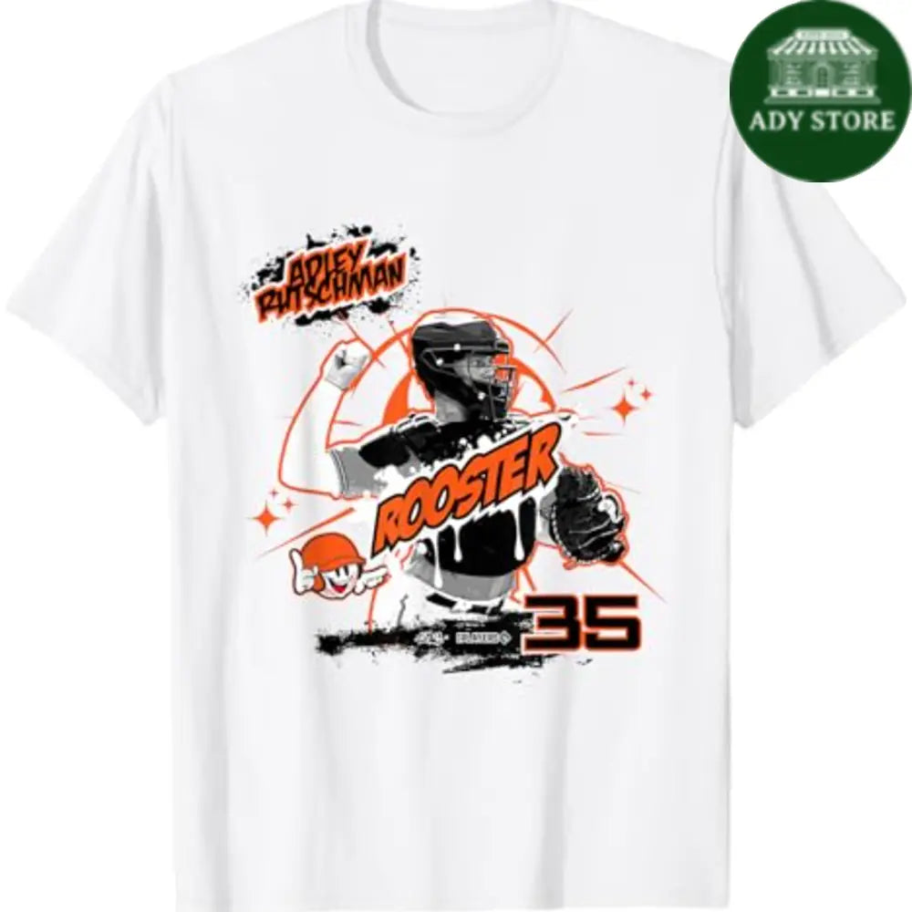 Adley Rutschman Baltimore Baseball Sket One x MLB Players T-Shirt Ady Store