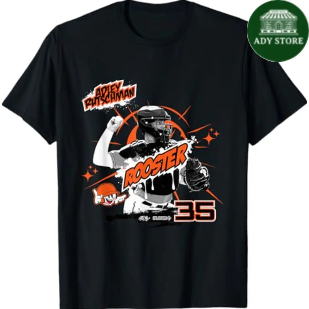 Adley Rutschman Baltimore Baseball Sket One x MLB Players T-Shirt Ady Store