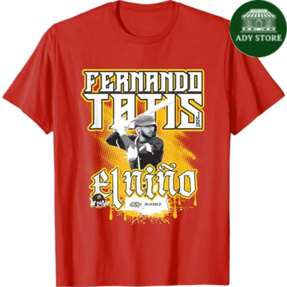 Fernando Tatis Jr. San Diego Baseball Sket One x MLB Players T-Shirt Ady Store