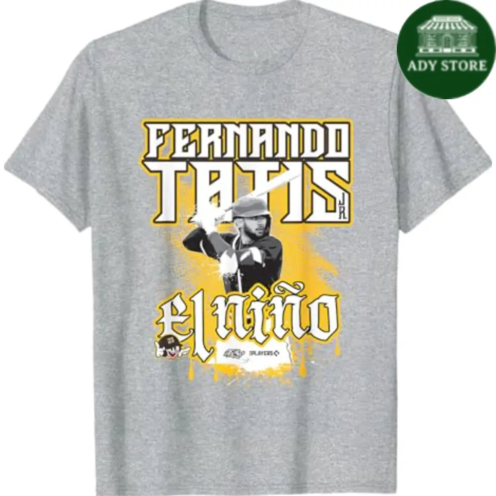 Fernando Tatis Jr. San Diego Baseball Sket One x MLB Players T-Shirt Ady Store