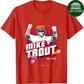 Mike Trout Los Angeles Baseball Sket One x MLB Players T-Shirt Ady Store