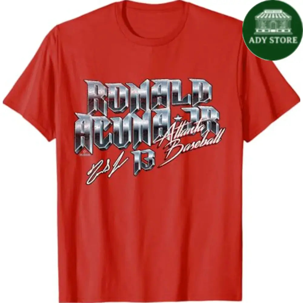 Ronald Acuna Jr. International Baseball Venezuela MLBPA T-Shirt Ady Store
