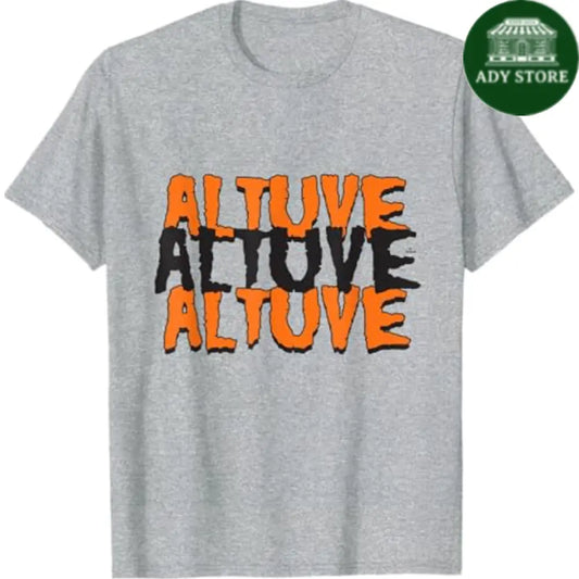 Jose Altuve Houston Baseball Halloween Name MLBPA T-Shirt Ady Store
