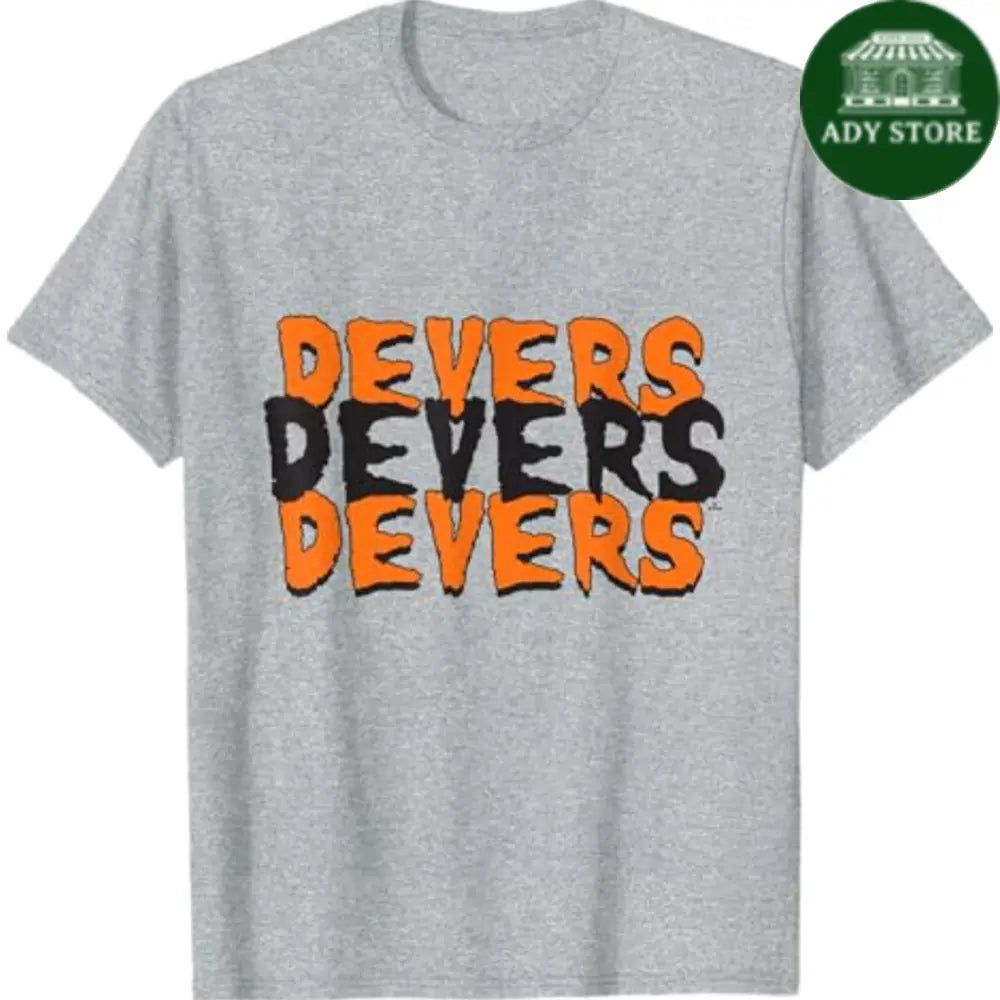 Rafael Devers Boston Baseball Halloween Name MLBPA T-Shirt Ady Store