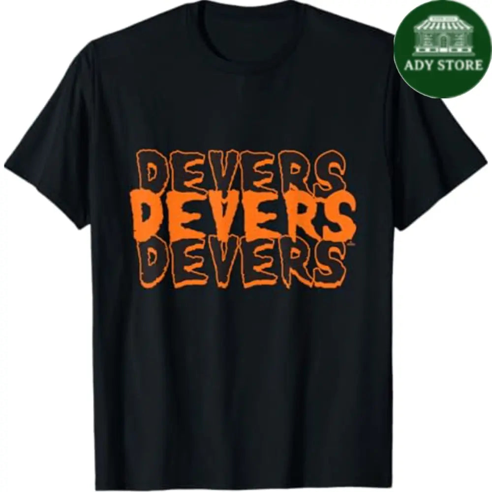 Rafael Devers Boston Baseball Halloween Name MLBPA T-Shirt Ady Store