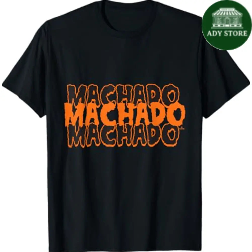 Manny Machado San Diego Baseball Halloween Name MLBPA T-Shirt Ady Store