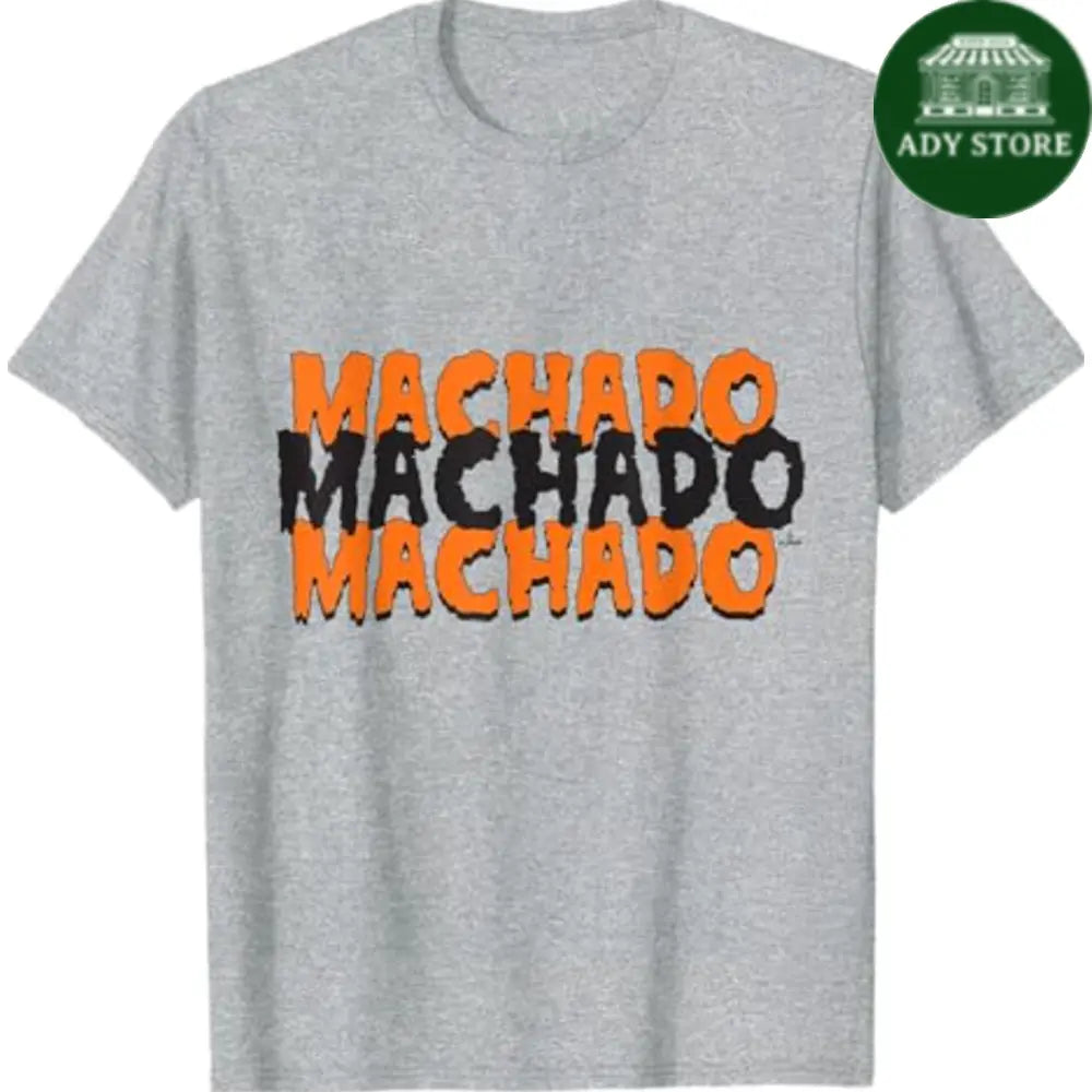 Manny Machado San Diego Baseball Halloween Name MLBPA T-Shirt Ady Store