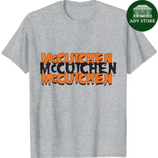 Andrew McCutchen Pittsburgh Baseball Halloween Name MLBPA T-Shirt Ady Store