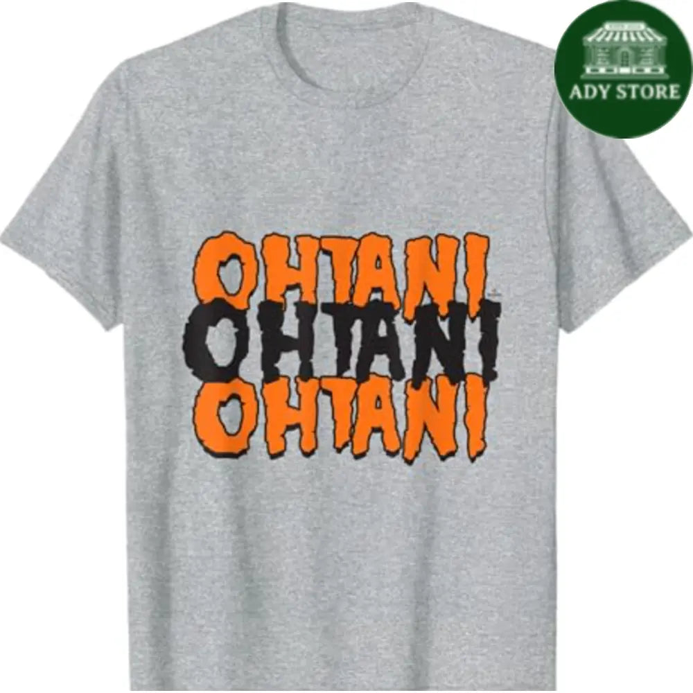 Shohei Ohtani Los Angeles Baseball Halloween Name MLBPA T-Shirt Ady Store