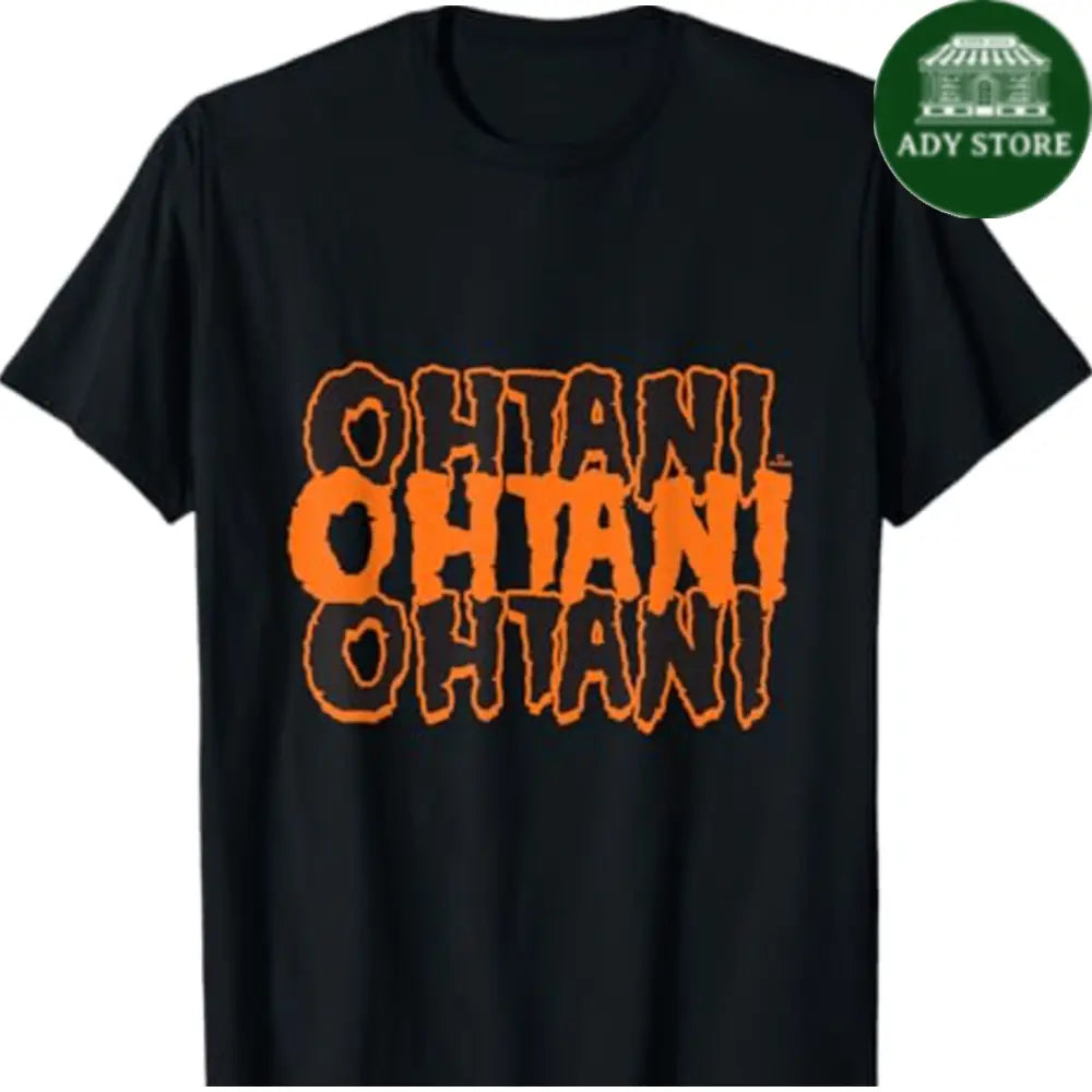 Shohei Ohtani Los Angeles Baseball Halloween Name MLBPA T-Shirt Ady Store