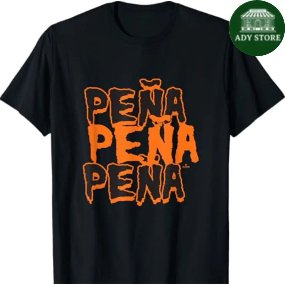 Jeremy Pena Houston Baseball Halloween Name MLBPA T-Shirt Ady Store