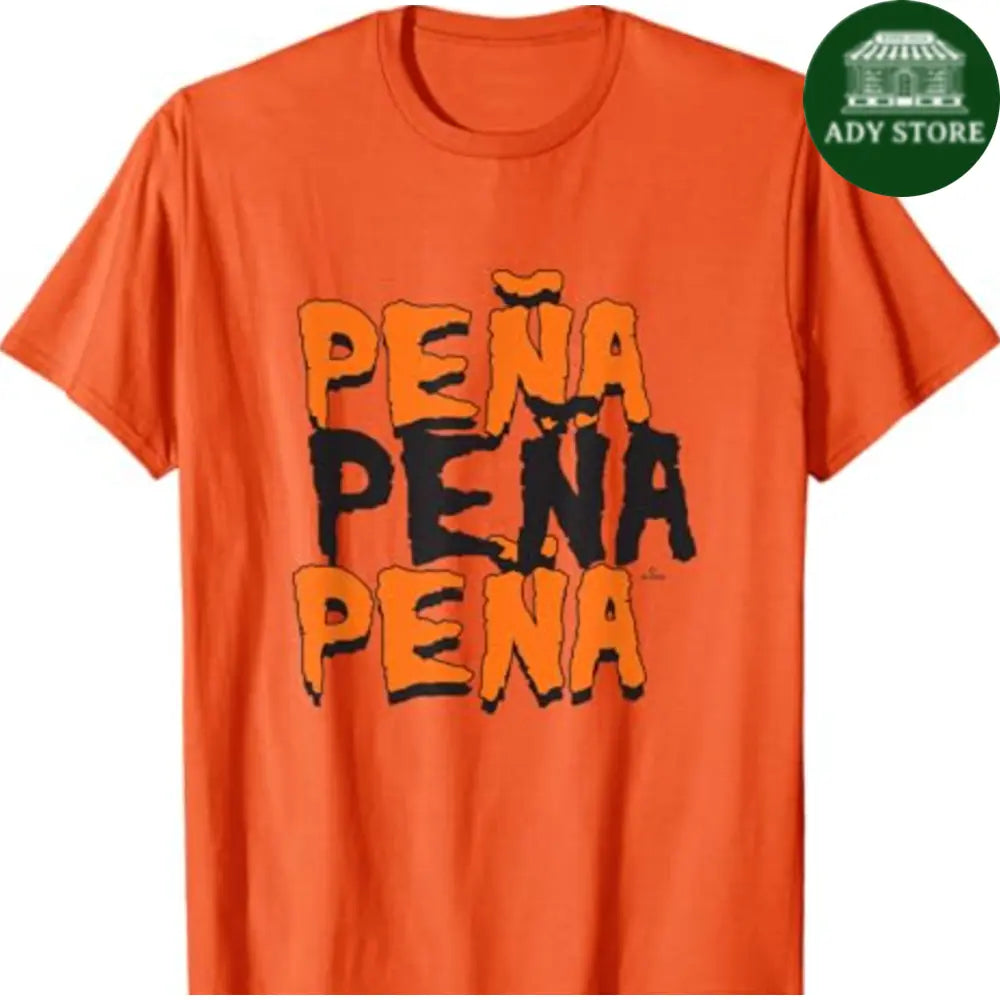 Jeremy Pena Houston Baseball Halloween Name MLBPA T-Shirt Ady Store