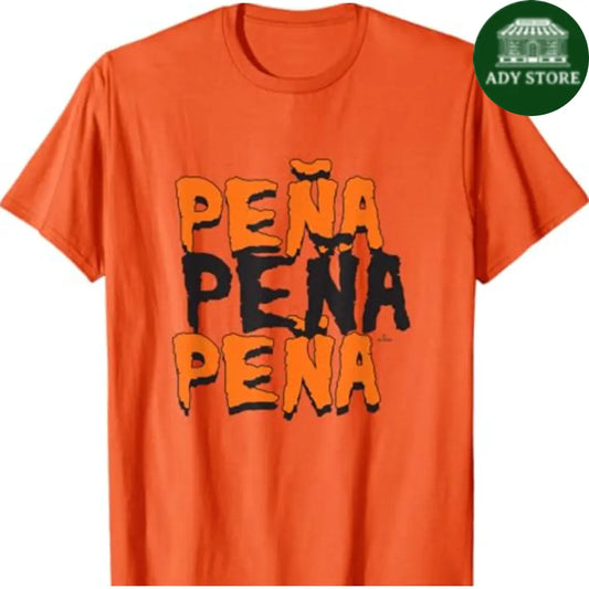 Jeremy Pena Houston Baseball Halloween Name MLBPA T-Shirt Ady Store