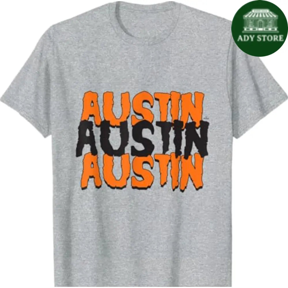 Austin Riley Atlanta Baseball Halloween Name MLBPA T-Shirt