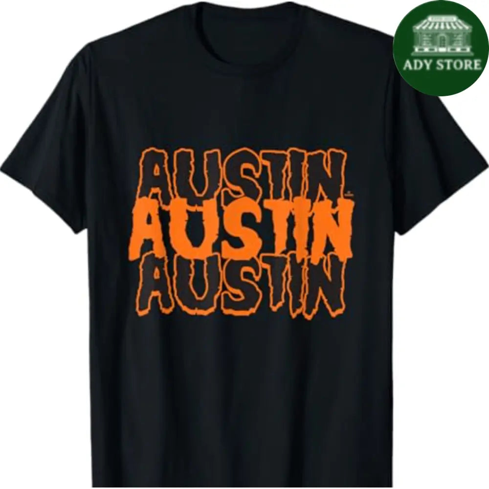 Austin Riley Atlanta Baseball Halloween Name MLBPA T-Shirt Ady Store