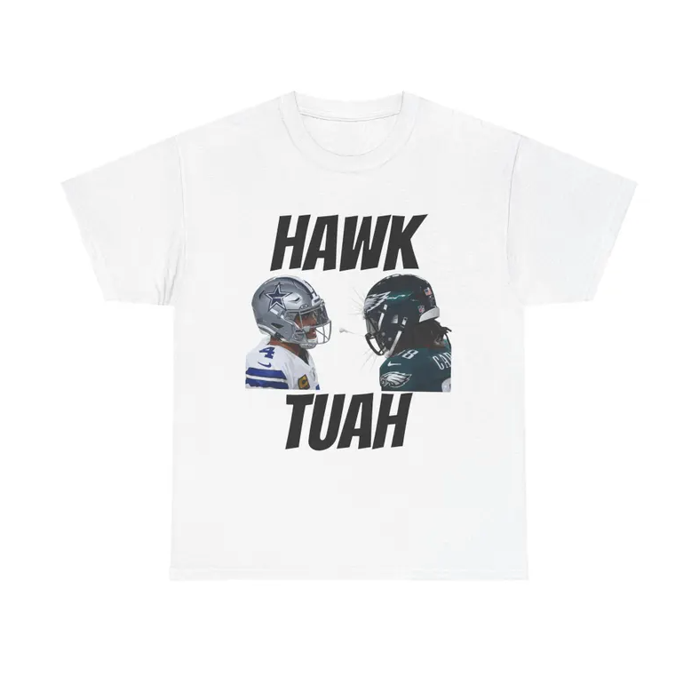 Eagles vs Cowboys NFL Rivalry Tee: Jalen Carter vs Dak Prescott Ady Store