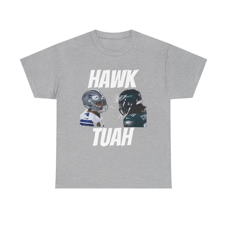 Eagles vs Cowboys NFL Rivalry Tee: Jalen Carter vs Dak Prescott Ady Store