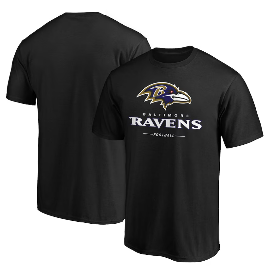 Baltimore Ravens Team Lockup T-Shirt Ady Store